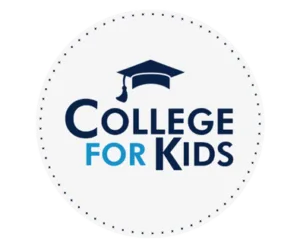College for Kids Logo WB Size
