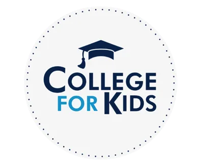 College for Kids Logo WB Size